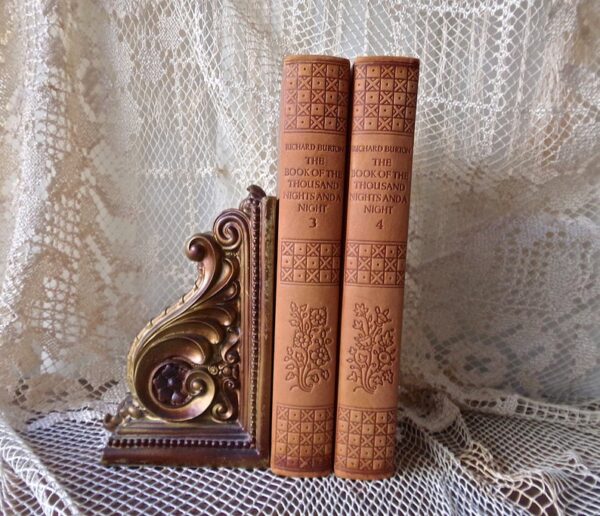 Vintage Book Display Thousand Nights and a Night