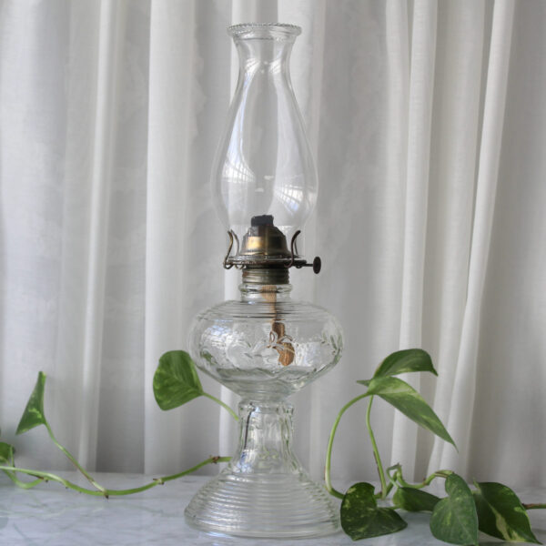 Vintage Oil Lamp Large Table Lamp