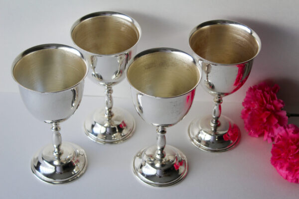 Vintage Wine Chalice Toasting Goblets