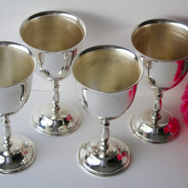 Vintage Wine Chalice Toasting Goblets