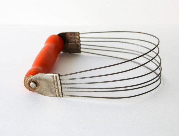 Vintage Red Handle Pastry Blender