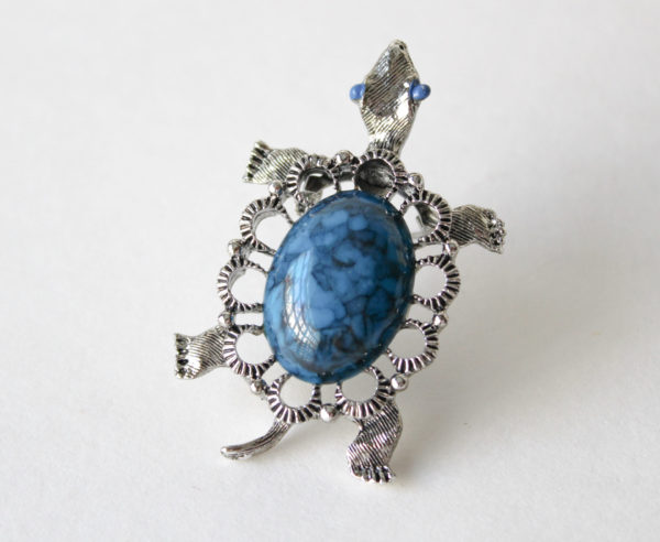 Designer Turtle Brooch Pendant by Gerry's