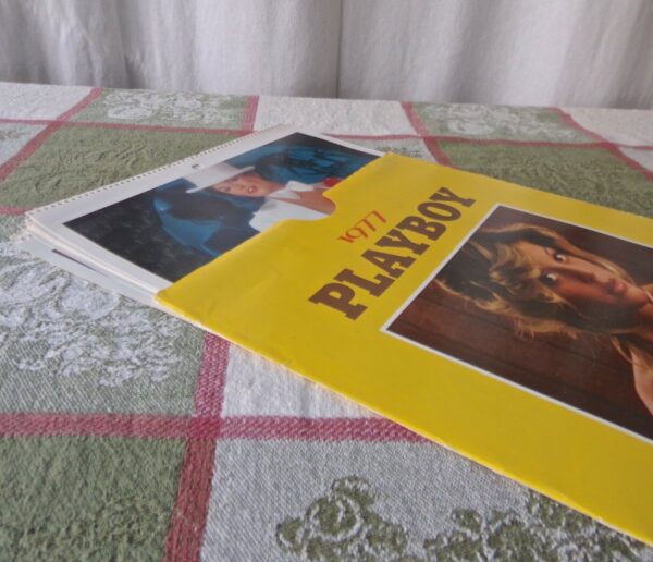 Vintage 1977 Playboy Calendar