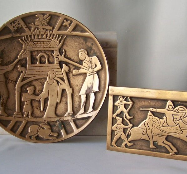 Ashtray and Matchbox Holder by Aedel Malm