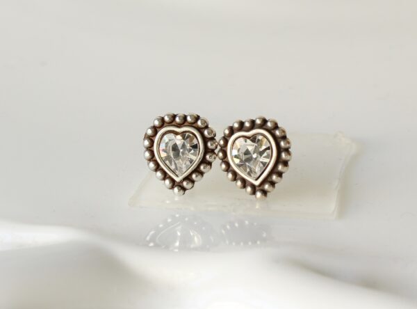 Mini Heart Stud Earrings