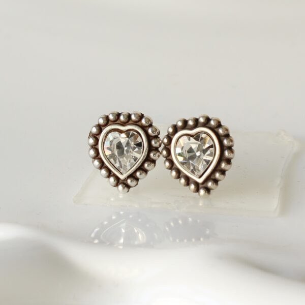 Mini Heart Stud Earrings