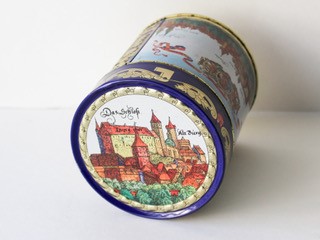 Decorative Cookie Tin Kitchen Decor