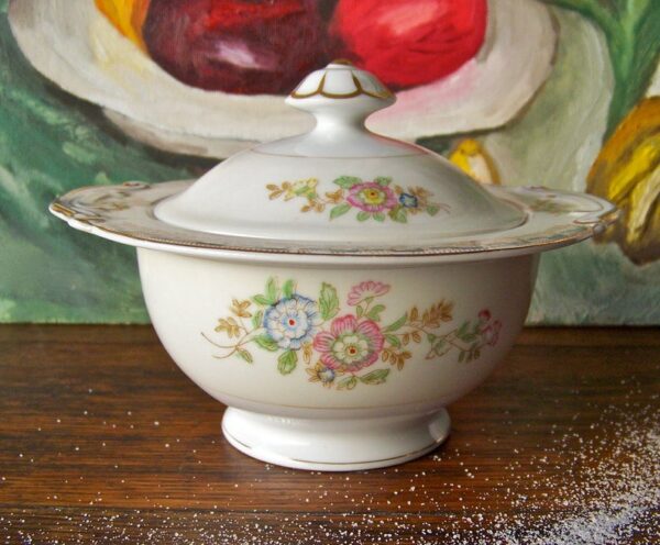 Vintage Sugar Bowl National China