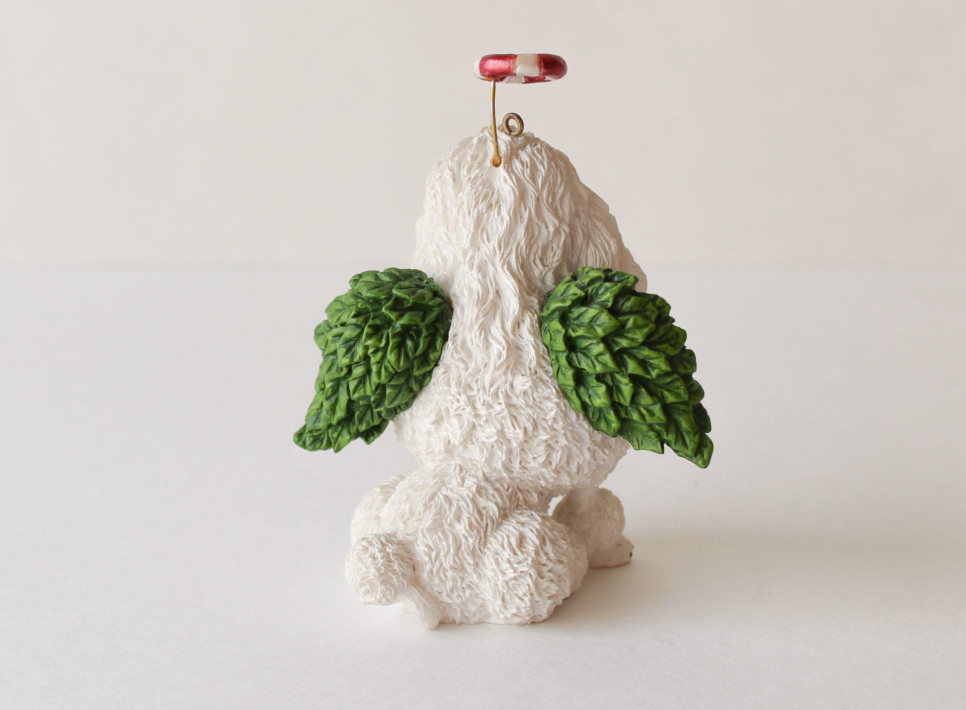 White Poodle Angel Christmas Ornament Cynthia's Attic Direct Antiques and Collectibles