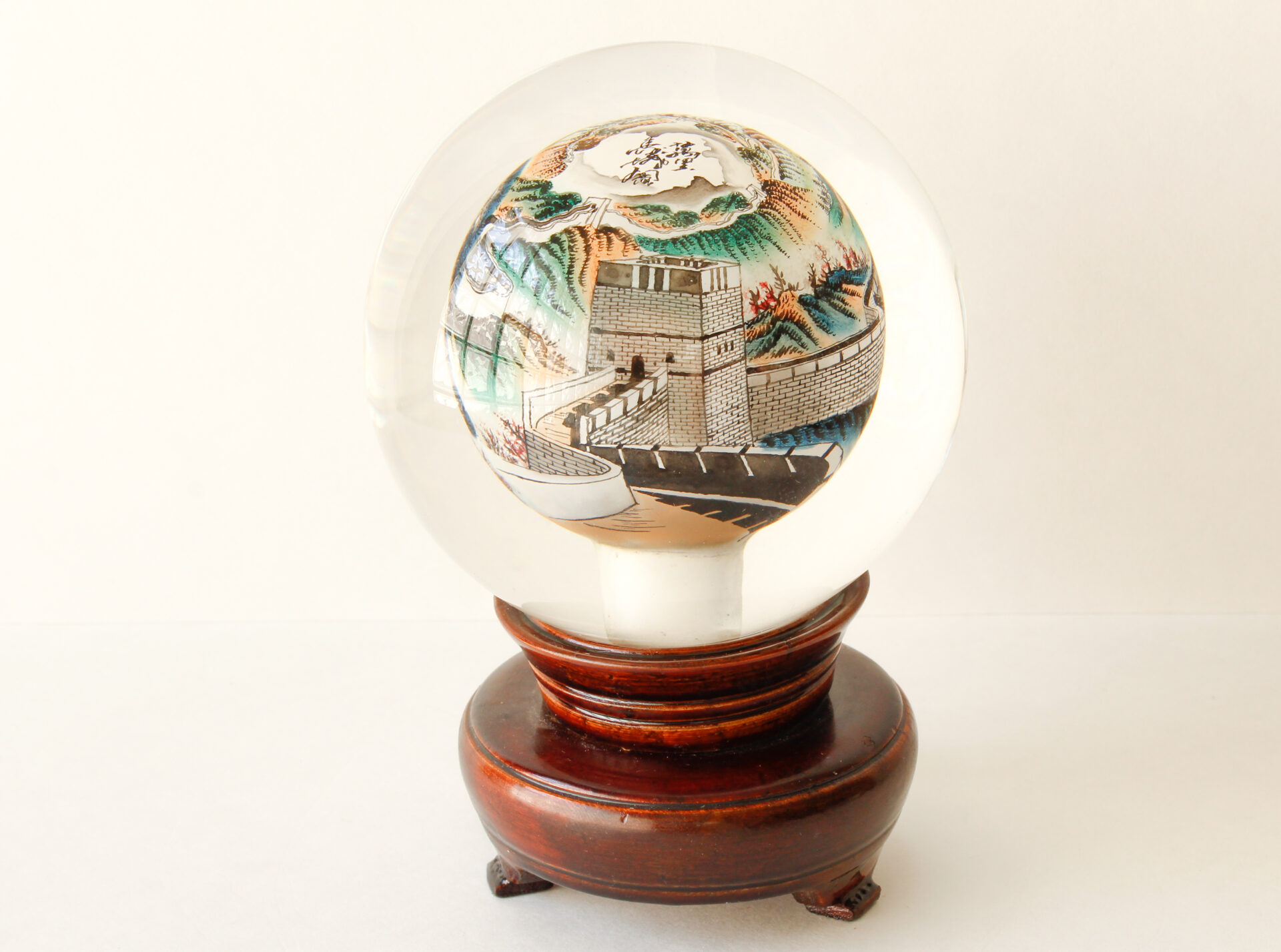Glass Crystal Ball Great Wall Of China