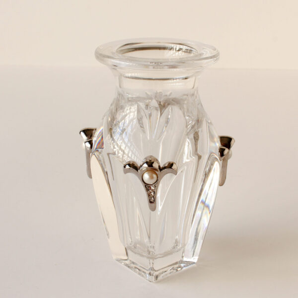 Lenox Jeweled Leaded Crystal Miniature Bud Vase