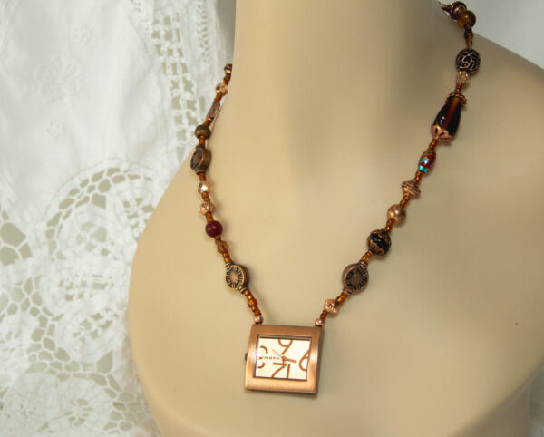 Watch Pendant Necklace Good Working Condition Narmi
