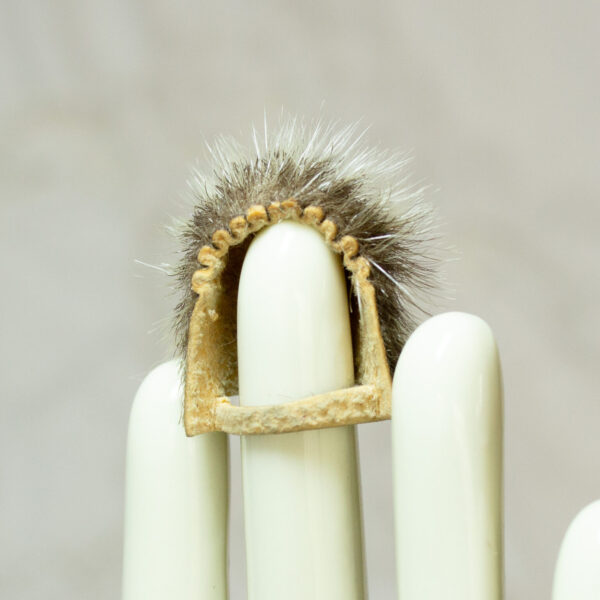Leather Fur Hide Handmade Thimble