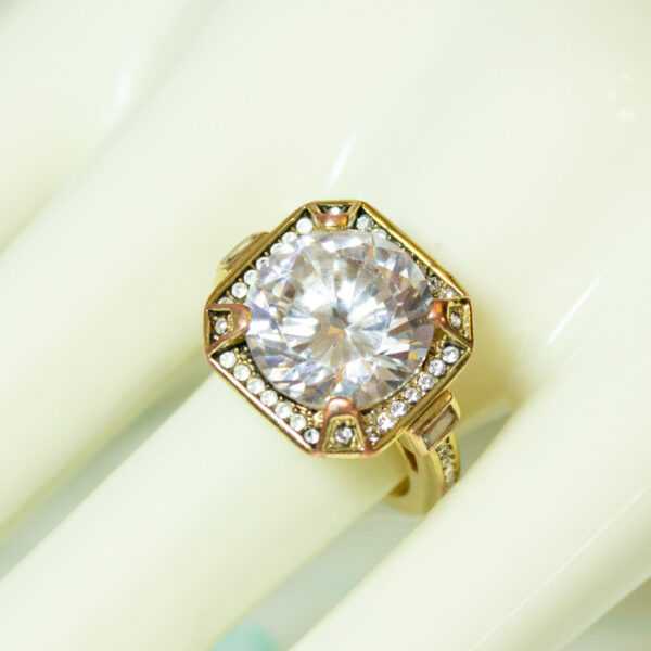 Cocktail Ring CZ Size 5 1/2