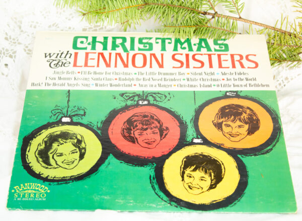 Christmas With The Lennon Sisters Record Album 1960