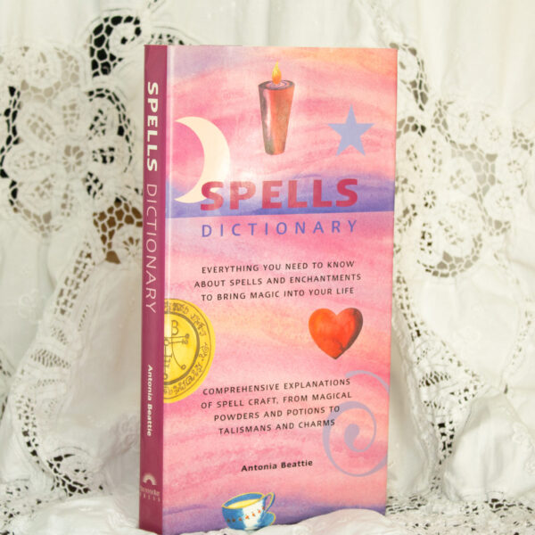 Spells Dictionary A-Z Guide to Magical Wisdom Hardcover Book