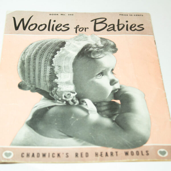 Pattern Booklet Woolies for Babies Knit and Crochet 1948