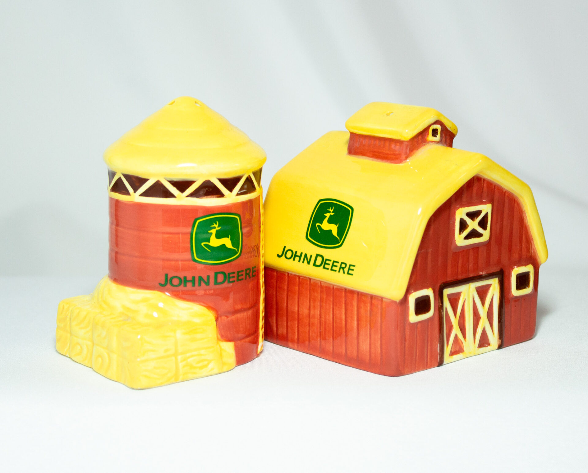 John Deere Salt And Pepper Shakers On The Farm