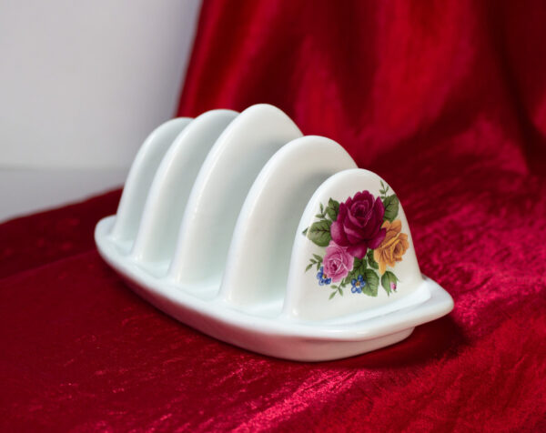 Porcelain Toast Rack Caledonian Pottery Made in England