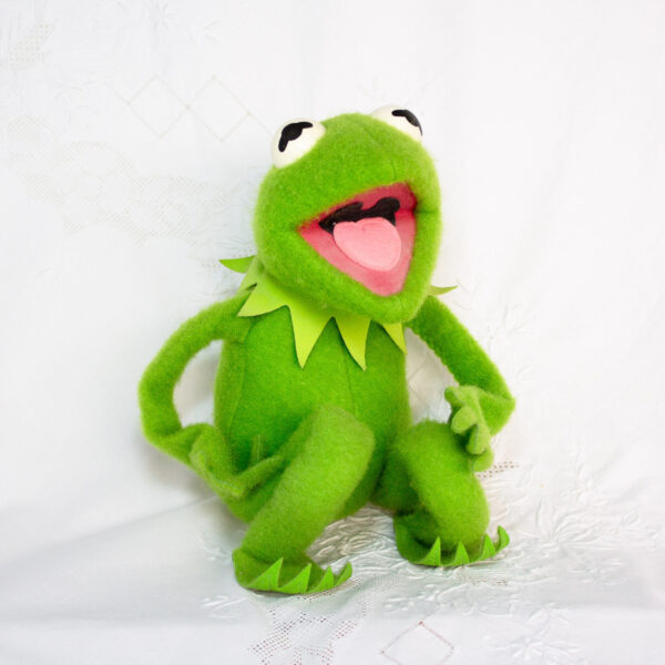Vintage Kermit The Frog Muppet Doll 1976