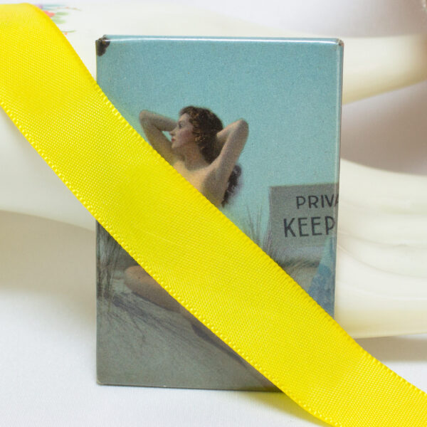 Vintage Pinup Girl Pocket Mirror