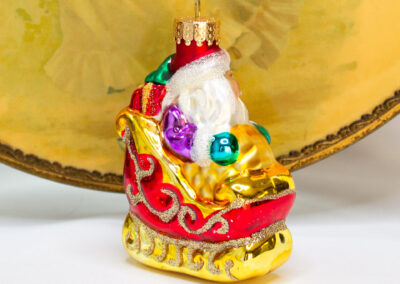 santa christmas ornament