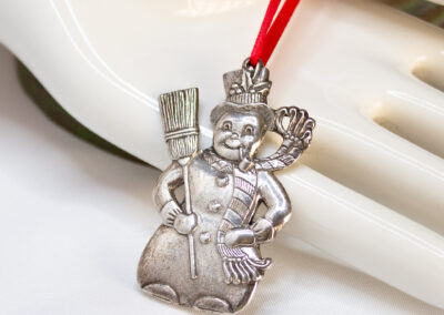 Gorham Snowman Hanging Ornament