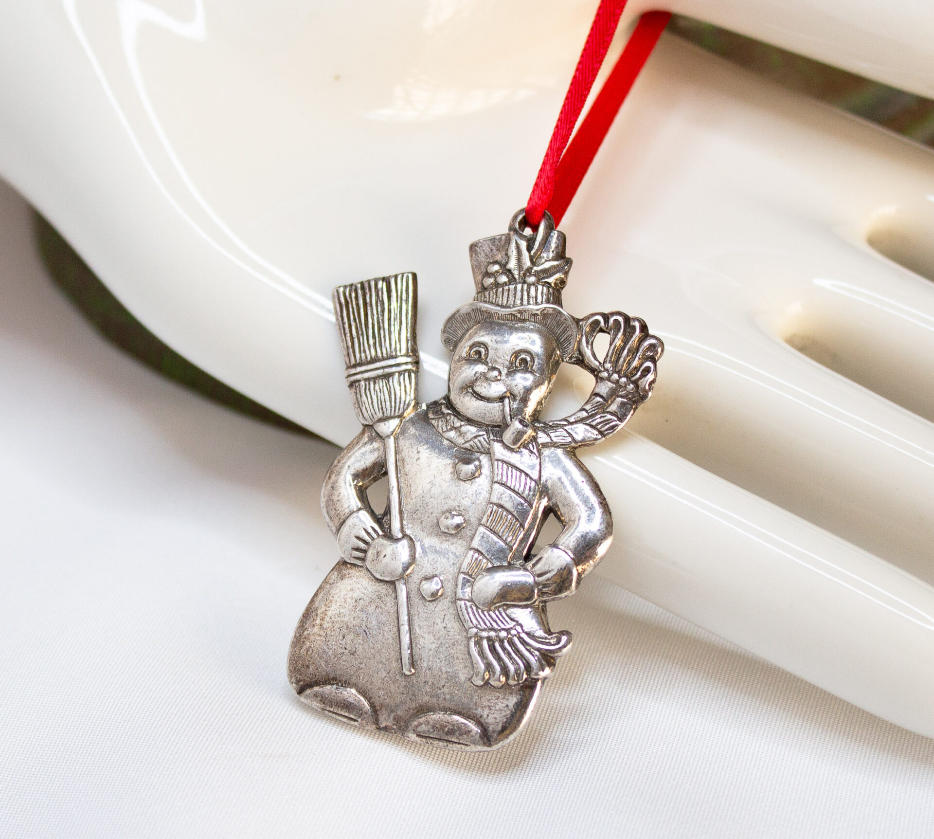 Gorham Snowman Hanging Ornament