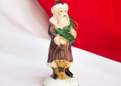 Santa Claus Ornament In Original Box