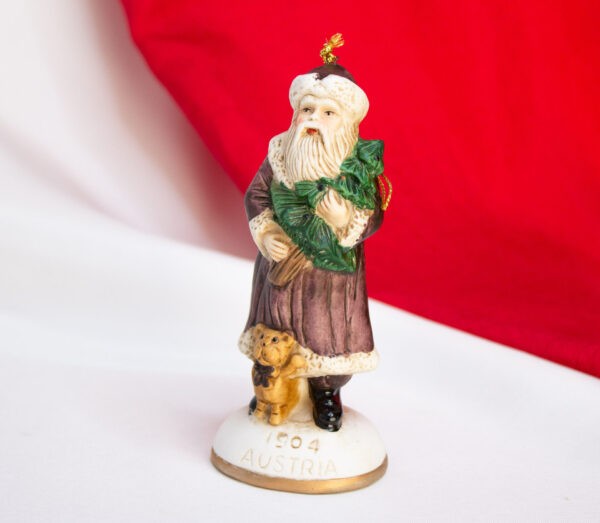 Santa Claus Ornament In Original Box