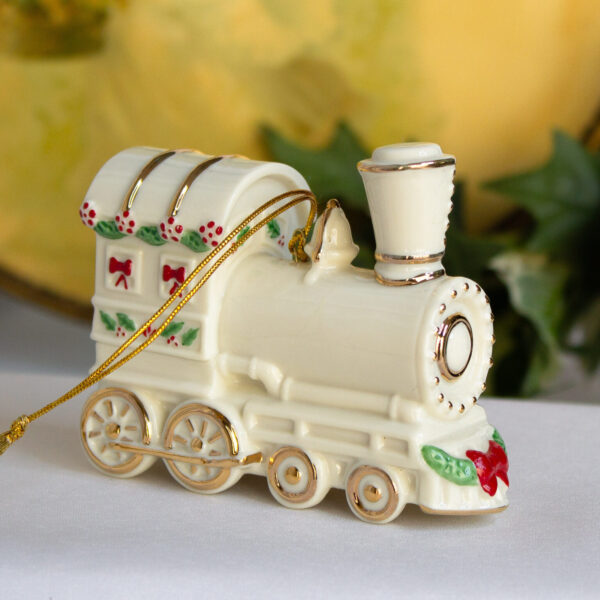 Vintage Lenox Train Engine Hanging Ornament 2000