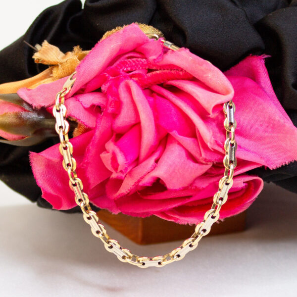 Vintage 18K Gold Specialty Link Bracelet