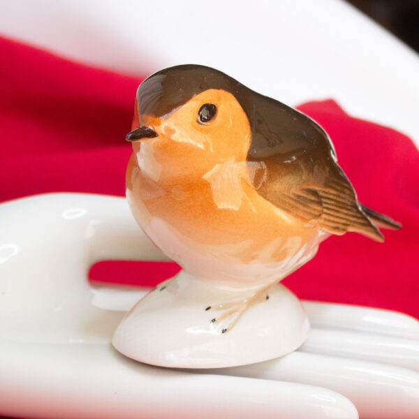 Vintage Sparrow Bird Figurine