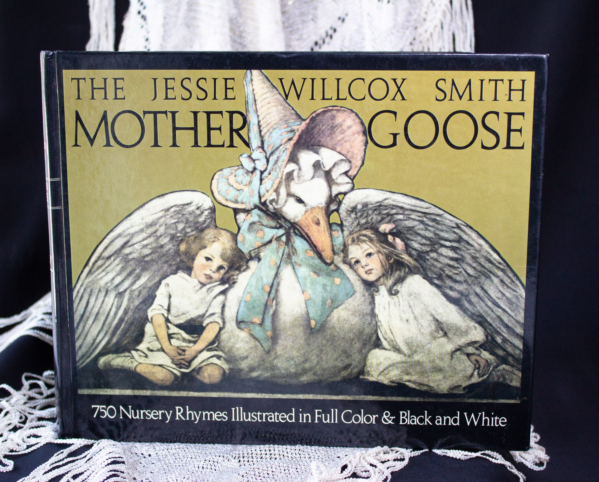 Vintage Mother Goose Nursery Rhyme Book 1986
