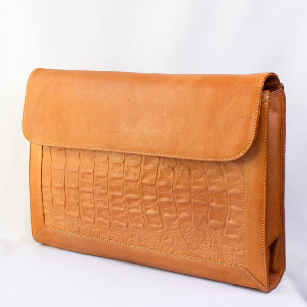 Vintage Leather Clutch Professional Document Holder